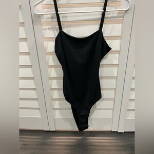 White Fox Boutique Black Bodysuit